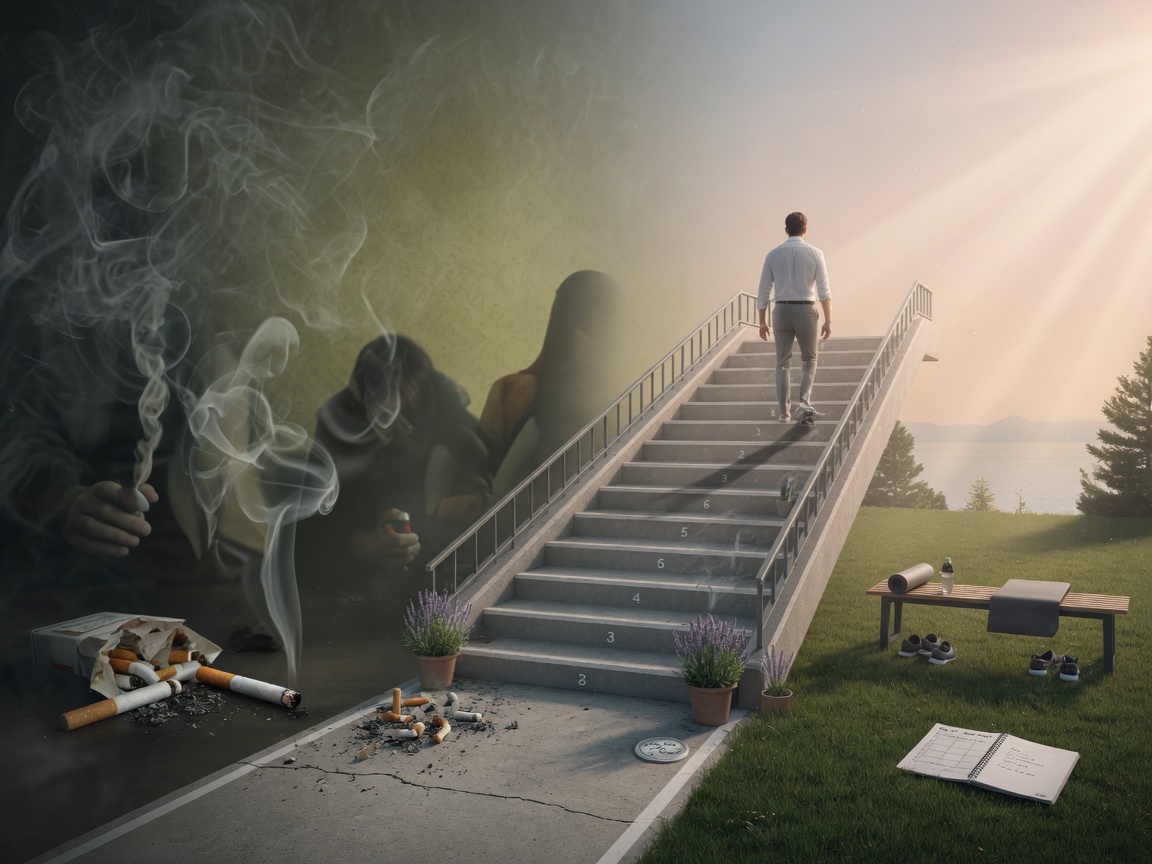 From free science popularization to high-value smoking cessation services — the complete trust ladder path